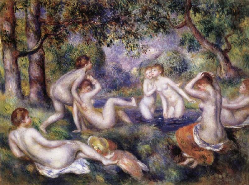 Bathers in the Forest, Pierre Renoir